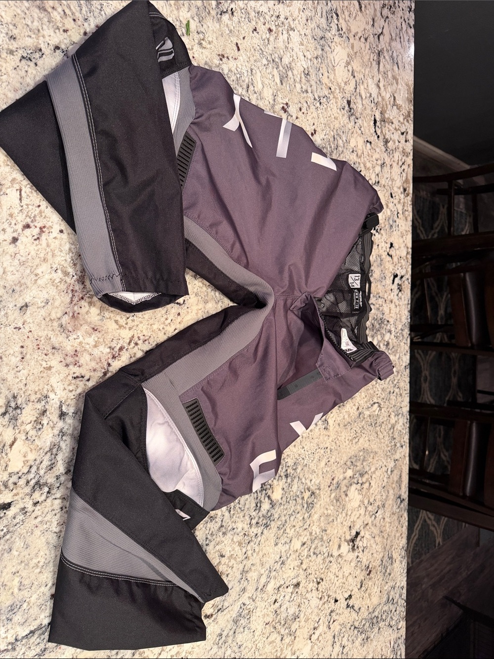 Women’s FLY Racing Colorblock Black & Gray riding pants